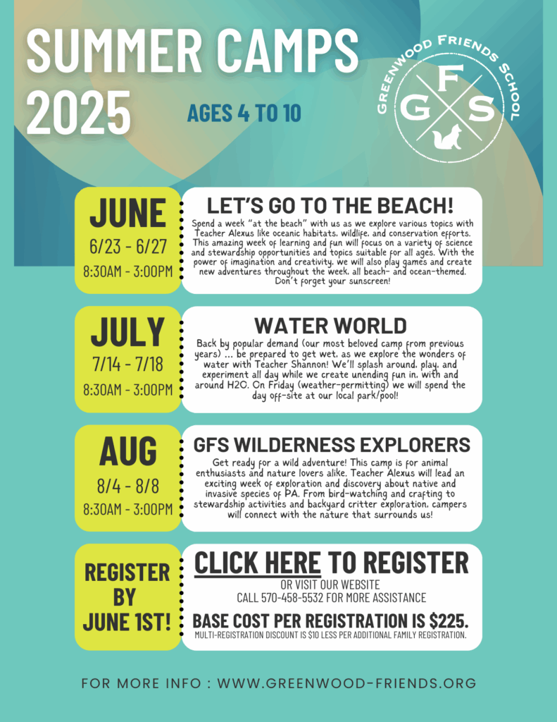 greenwood friends summer camps