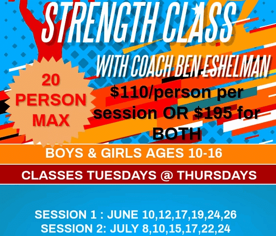 Summer Speed & Strength Class- MVP Clubhouse