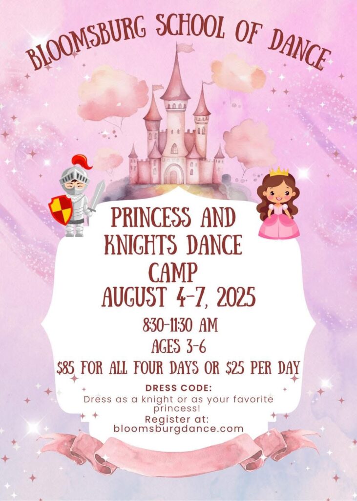 Princess and Knights Camp-Bloomsburg School of Dance