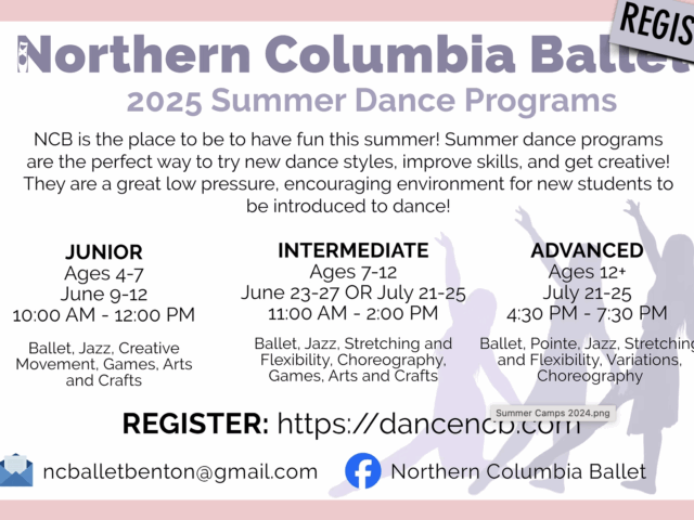 Advanced Dance Camp- Northern Columbia Ballet