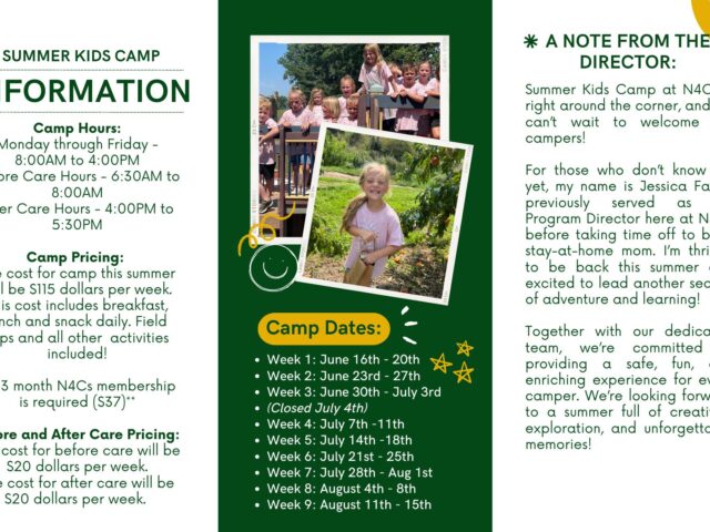 N4Cs Summer Day Camps