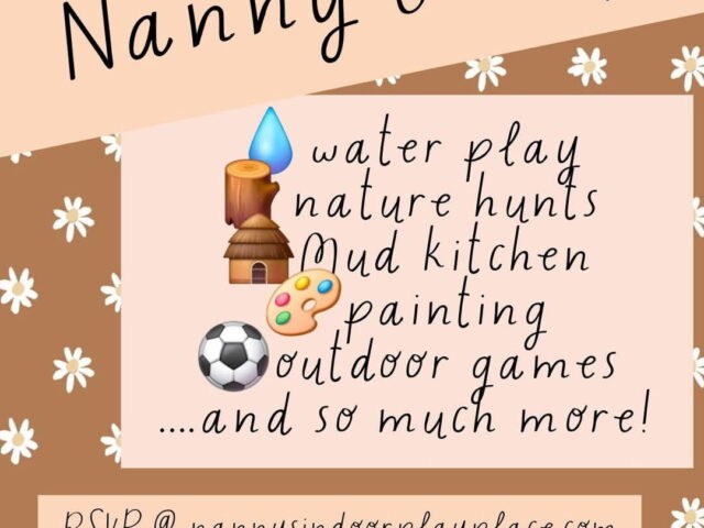 Outdoor Fun Camp @ Nanny's Indoor Play Place